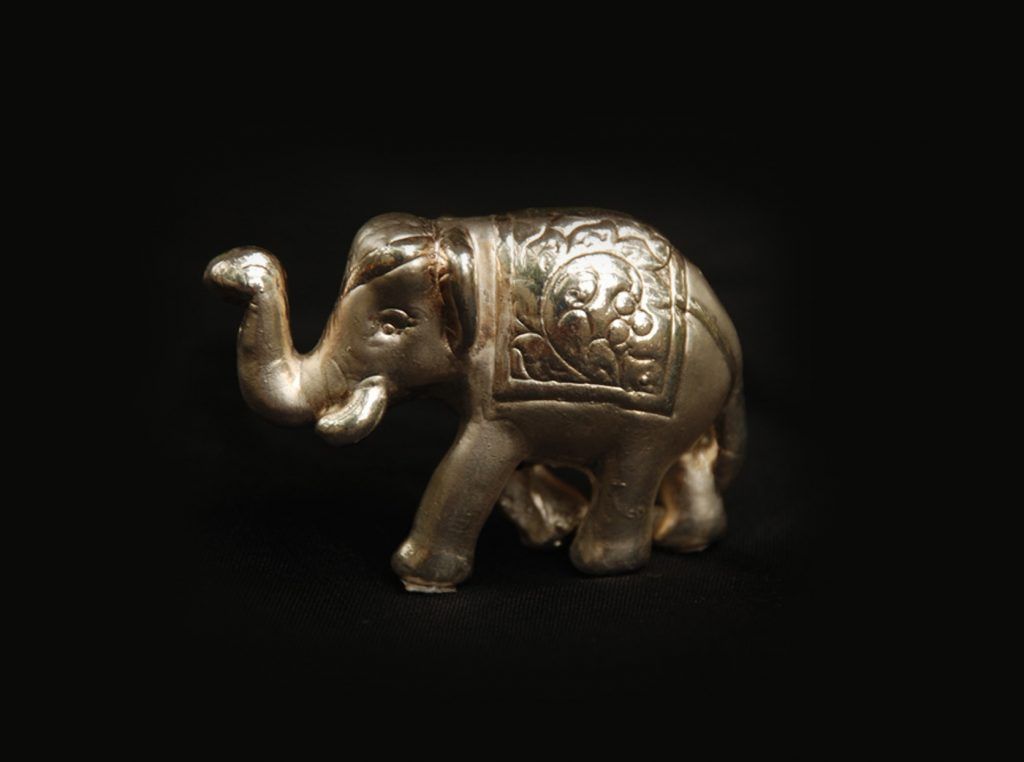 Satin Silver Electroforming